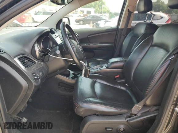 2017 Dodge Journey Crossroad Plus with VIN 3C4PDCGG5HT537047, listed as a Copart auction lot 65603525 with 100,824 mi miles and Salvage title. Bid and sale history available at DreamBid. Image 7.