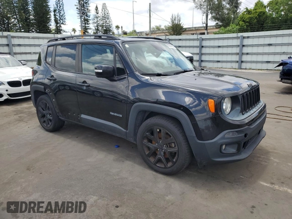 2017 Jeep Renegade Latitude z VIN ZACCJABB1HPF11687, wystawiony jako Copart lot #61674955 z przebiegiem 155 295 mil mil oraz Czysty tytuł • Clean title. Historia ofert i sprzedaży dostępna na DreamBid. Obrazek 4.
