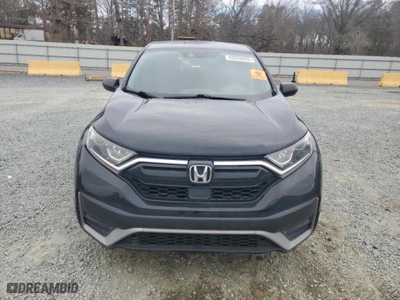 2020 Honda CR-V LX with VIN 2HKRW1H28LH410232, listed as a Copart auction lot 43333045 with 111,065 mi miles and Salvage Title. Bid and sale history available at carsss.com. Image 5.