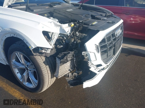 2022 Audi Q8 Premium Plus with VIN WA1BVBF13ND011283, listed as a IAAI auction lot 41364694 with 63,079 mi miles. Bid and sale history available at carsss.com. Image 17.