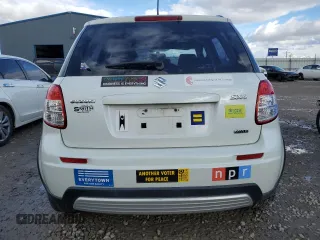 2007 Suzuki SX4 with VIN JS2YB413575104953, listed as a Copart auction lot 47992155 with 108,433 mi miles and Clean Title. Bid and sale history available at carsss.com. Image 6.