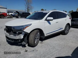 2020 Acura RDX w/Technology Pkg with VIN 5J8TC2H58LL003698, listed as a Copart auction lot 48678204 with 47,390 mi miles. Bid and sale history available at carsss.com. Image 1.