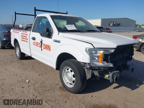 2019 Ford F-150 XL with VIN 1FTMF1CBXKKD47748, listed as a IAAI auction lot 41983277 with 120,933 mi miles. Bid and sale history available at carsss.com. Image 1.