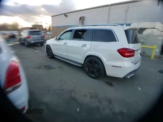 2017 Mercedes-Benz GLS with VIN 4JGDF7FE2HA887419, listed as a Copart auction lot 82378784 with 0 mi miles and Salvage Title. Bid and sale history available at carsss.com. Image 14.