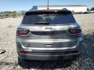2020 Jeep Compass Limited with VIN 3C4NJDCBXLT155752, listed as a Copart auction lot 55040775 with 135,605 mi miles and Salvage title. Bid and sale history available at DreamBid. Image 6.
