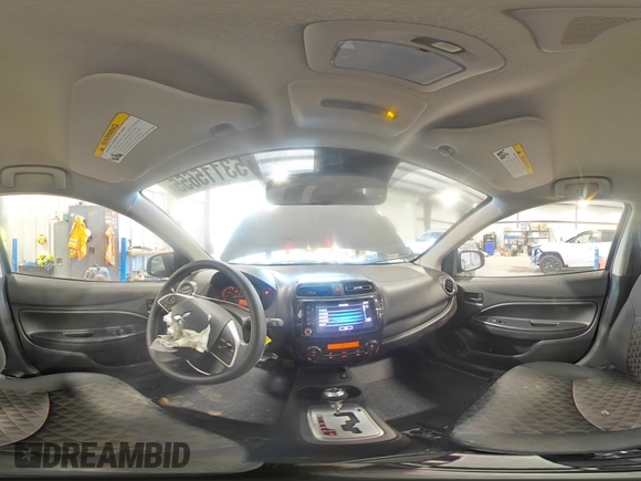 2024 Mitsubishi Mirage ES with VIN ML32AUHJ5RH015590, listed as a Copart auction lot 53115655 with 2,969 mi miles and Salvage title. Bid and sale history available at DreamBid. Image 12.