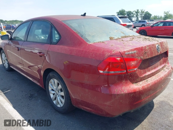 2015 Volkswagen Passat Wolfsburg Edition with VIN 1VWAT7A33FC061862, listed as a IAAI auction lot 42605981 with 179,456 mi miles and . Bid and sale history available at DreamBid. Image 3.