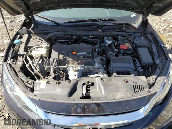 2016 Honda Civic EX with VIN 19XFC2F74GE233267, listed as a Copart auction lot 50123275 with 70,018 mi miles and Salvage Title. Bid and sale history available at DreamBid. Image 11.
