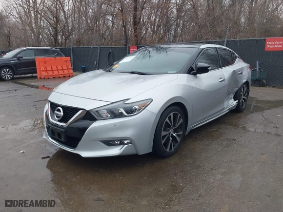2018 Nissan Maxima SL with VIN 1N4AA6AP1JC394078, listed as a IAAI auction lot 41197428 with 91,281 mi miles. Bid and sale history available at carsss.com. Image 17.