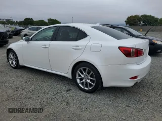 2012 Lexus IS 250 with VIN JTHBF5C20C5160046, listed as a Copart auction lot 59805455 with 90,274 mi miles and Salvage title. Bid and sale history available at DreamBid. Image 2.