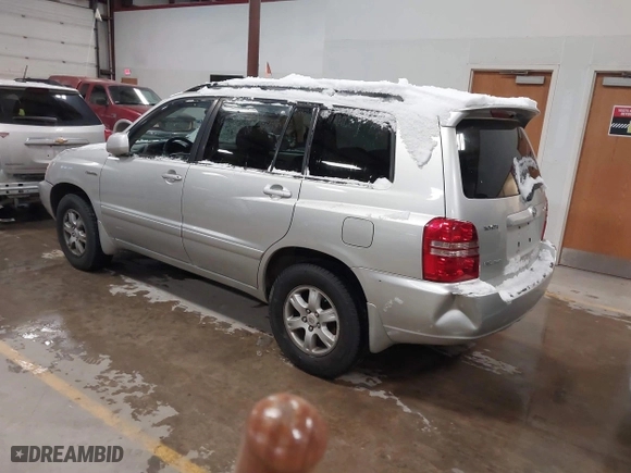 2003 Toyota Highlander with VIN JTEHF21A130133824, listed as a IAAI auction lot 40991566 with 161,244 mi miles. Bid and sale history available at carsss.com. Image 3.