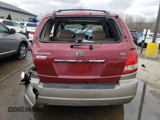 2006 Kia Sorento LX with VIN KNDJD733765524331, listed as a Copart auction lot 80685693 with Not Provided miles and Non Repairable. Bid and sale history available at carsss.com. Image 6.
