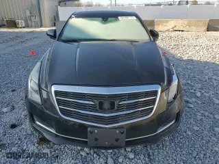 2015 Cadillac ATS Sedan Luxury AWD with VIN 1G6AH5RX5F0124478, listed as a Copart auction lot 52290115 with 0 mi miles and Salvage Title. Bid and sale history available at carsss.com. Image 10.