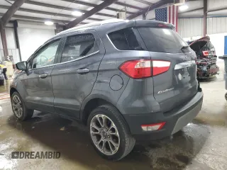 2019 Ford EcoSport Titanium with VIN MAJ6S3KL9KC285706, listed as a Copart auction lot 54191865 with 57,124 mi miles and Salvage Title. Bid and sale history available at DreamBid. Image 2.