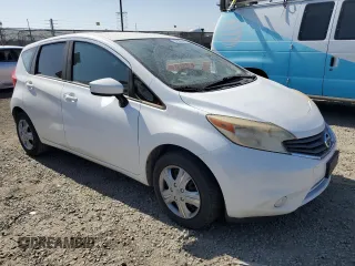 2016 Nissan Note S with VIN 3N1CE2CP7GL387326, listed as a Copart auction lot 62388505 with 155,267 mi miles and Clean title. Bid and sale history available at DreamBid. Image 4.