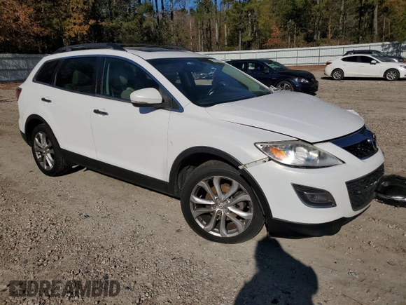 2012 Mazda CX-9 Grand Touring with VIN JM3TB2DA7C0356978, listed as a Copart auction lot 82204084 with 212,831 mi miles and Salvage Title. Bid and sale history available at carsss.com. Image 4.