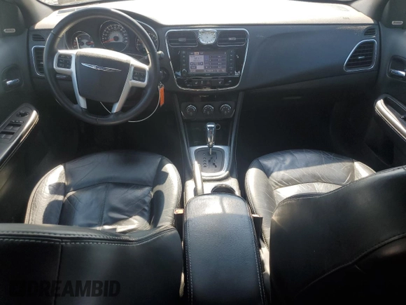 2013 Chrysler 200 Limited with VIN 1C3CCBCG6DN543455, listed as a Copart auction lot 52881035 with 105,722 mi miles and Salvage Title. Bid and sale history available at carsss.com. Image 8.