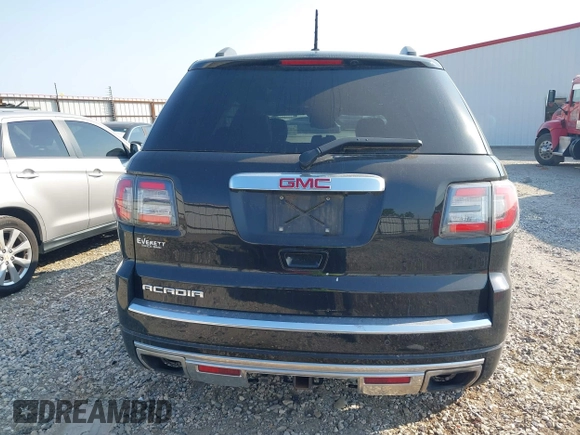2016 GMC Acadia Denali with VIN 1GKKRTKD0GJ349149, listed as a IAAI auction lot 40554328 with 111,675 mi miles. Bid and sale history available at carsss.com. Image 16.