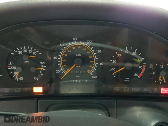 1992 Mercedes-Benz S 320 z VIN WDBGA32E4NA019320, wystawiony jako Copart lot #55062305 z przebiegiem 163 212 mil mil oraz Szkoda całkowita • Salvage title. Historia ofert i sprzedaży dostępna na DreamBid. Obrazek 9.