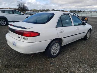 1998 Ford Escort LX with VIN 1FAFP10P1WW160215, listed as a Copart auction lot 86325684 with 155,577 mi miles and Salvage Title. Bid and sale history available at carsss.com. Image 3.