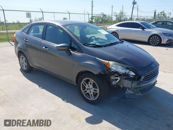 2017 Ford Fiesta SE with VIN 3FADP4BJ5HM119624, listed as a IAAI auction lot 41991016 with 164,841 mi miles. Bid and sale history available at carsss.com. Image 1.