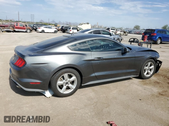 2019 Ford Mustang EcoBoost z VIN 1FA6P8TH9K5178295, wystawiony jako Copart lot #62663725 z przebiegiem 81 814 mil mil oraz Szkoda całkowita • Salvage title. Historia ofert i sprzedaży dostępna na DreamBid. Obrazek 3.