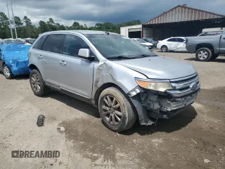 2011 Ford Edge Limited with VIN 2FMDK3KC8BBA82349, listed as a Copart auction lot 61147665 with 197,406 mi miles and Salvage title. Bid and sale history available at DreamBid. Image 4.