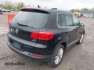 2016 Volkswagen Tiguan S with VIN WVGBV7AX3GW519044, listed as a IAAI auction lot 42058245 with 96,915 mi miles and . Bid and sale history available at DreamBid. Image 4.