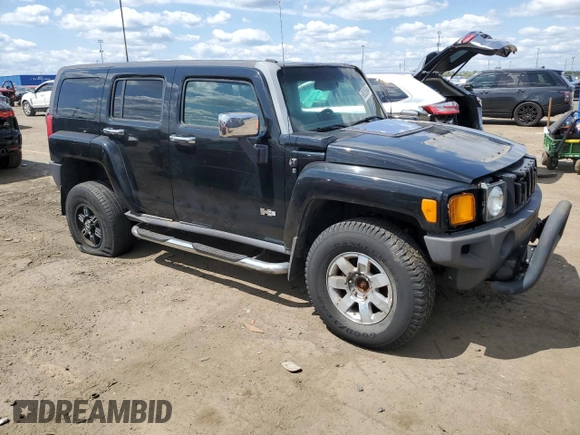 2006 Hummer H3 with VIN 5GTDN136568306896, listed as a Copart auction lot 68026564 with 178,911 mi miles and Clean Title. Bid and sale history available at carsss.com. Image 4.