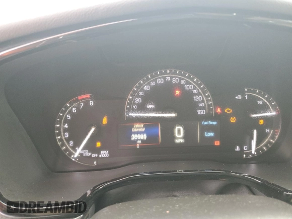 2019 Cadillac XT5 AWD with VIN 1GYKNBRS6KZ199462, listed as a Copart auction lot 59882535 with 36,925 mi miles and Clean title. Bid and sale history available at DreamBid. Image 9.