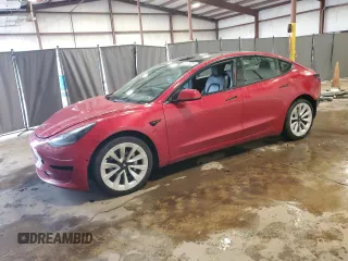 2022 Tesla Model 3 z VIN 5YJ3E1EA9NF290379, wystawiony jako Copart lot #58964045 z przebiegiem 132 105 mil mil oraz Czysty tytuł • Clean title. Historia ofert i sprzedaży dostępna na DreamBid. Obrazek 1.