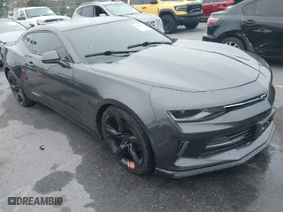 2017 Chevrolet Camaro 1LT with VIN 1G1FB1RX5H0216019, listed as a IAAI auction lot 41881997 with 84,505 mi miles. Bid and sale history available at carsss.com. Image 1.