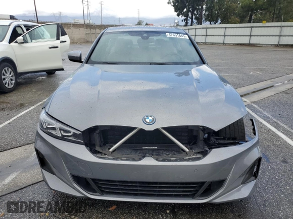 2023 BMW 3 Series 330e with VIN 3MW39FF09P8C95660, listed as a Copart auction lot 47651645 with 28,484 mi miles and Salvage Title. Bid and sale history available at carsss.com. Image 5.