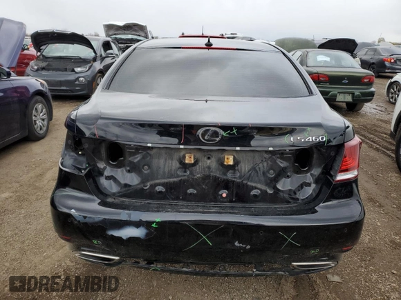 2013 Lexus LS 460 z VIN JTHCL5EF1D5015905, wystawiony jako Copart lot #81110004 z przebiegiem 121 676 mil mil oraz Szkoda całkowita • Salvage title. Historia ofert i sprzedaży dostępna na DreamBid. Obrazek 6.