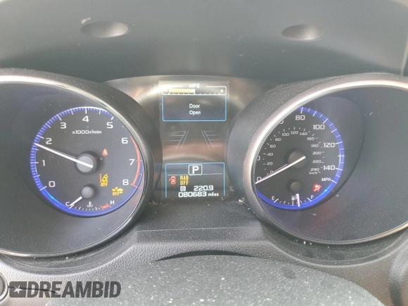 2017 Subaru Outback Touring with VIN 4S4BSATC6H3256454, listed as a Copart auction lot 60566815 with 80,683 mi miles and Salvage title. Bid and sale history available at DreamBid. Image 9.