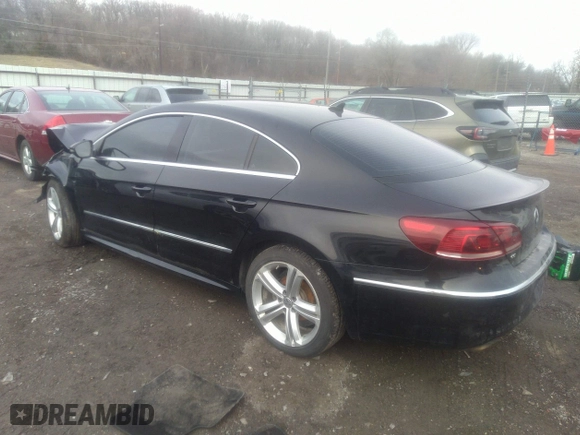 2016 Volkswagen CC Sport with VIN WVWBN7AN7GE514258, listed as a IAAI auction lot 41169893 with 1 mi miles. Bid and sale history available at carsss.com. Image 3.