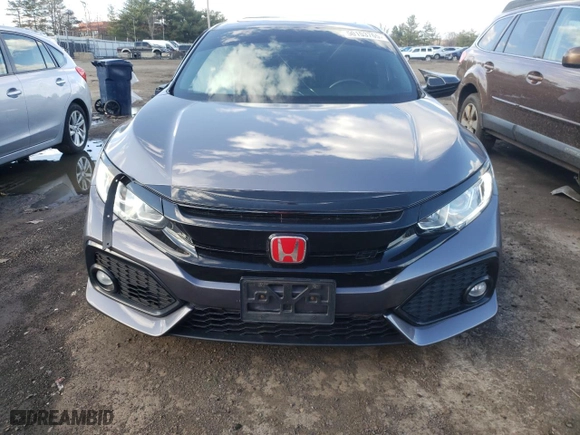 2018 Honda Civic Si Sedan with VIN 2HGFC1E56JH705752, listed as a Copart auction lot 50153765 with NaN miles and Salvage Title. Bid and sale history available at carsss.com. Image 5.