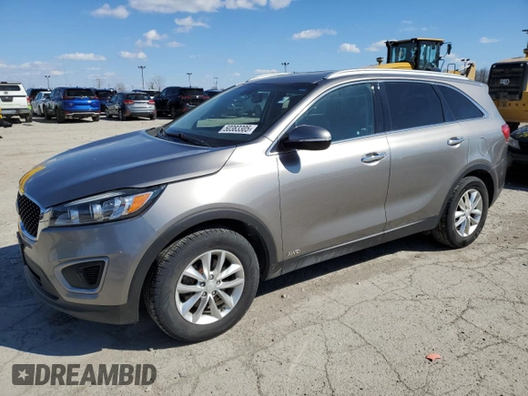 2017 Kia Sorento LX with VIN 5XYPGDA39HG281747, listed as a Copart auction lot 50383305 with 96,656 mi miles and Clean Title. Bid and sale history available at DreamBid. Image 1.
