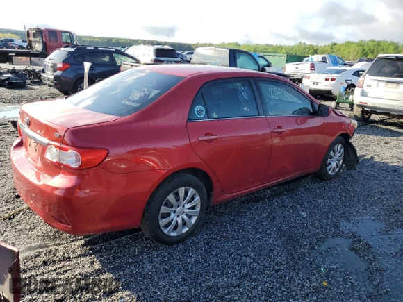 2013 Toyota Corolla L with VIN 5YFBU4EE7DP148165, listed as a Copart auction lot 52679615 with 139,720 mi miles and Salvage Title. Bid and sale history available at carsss.com. Image 3.