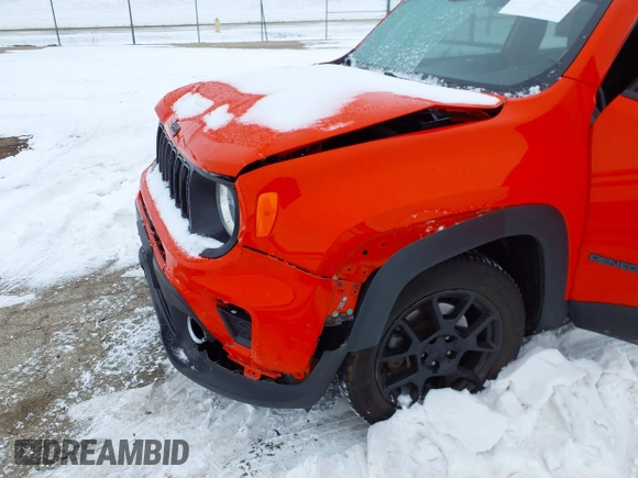 2020 Jeep Renegade Latitude with VIN ZACNJABB9LPL17388, listed as a IAAI auction lot 41276524 with 49,086 mi miles and . Bid and sale history available at DreamBid. Image 6.