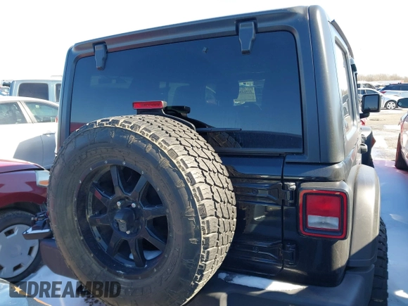 2018 Jeep Wrangler Unlimited Sport z VIN 1C4HJXDN9JW231587, wystawiony jako IAAI lot #41564880 z przebiegiem 129 003 mil mil oraz . Historia ofert i sprzedaży dostępna na DreamBid. Obrazek 16.