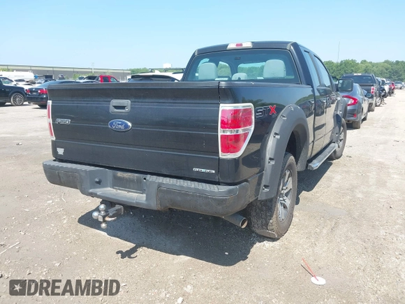 2013 Ford F-150 XL with VIN 1FTFX1EF3DKG42263, listed as a IAAI auction lot 42638954 with 174,640 mi miles and . Bid and sale history available at DreamBid. Image 4.