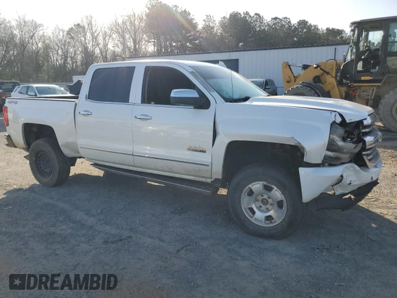 2016 Chevrolet Silverado 1500 High Country with VIN 3GCUKTEC0GG227100, listed as a Copart auction lot 48562765 with 146,466 mi miles and Salvage Title. Bid and sale history available at DreamBid. Image 4.