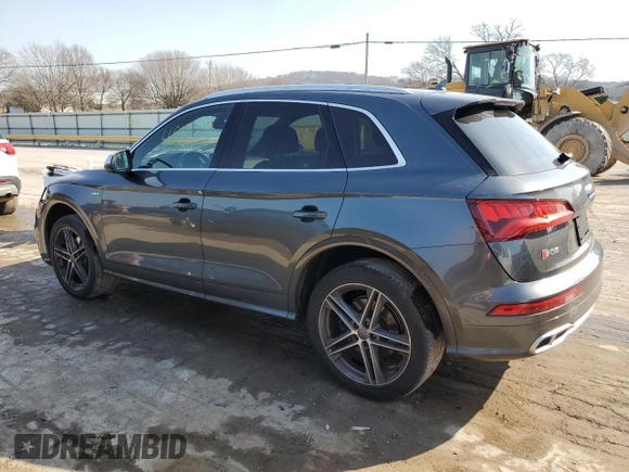 2018 Audi SQ5 Premium Plus with VIN WA1A4AFY9J2009677, listed as a Copart auction lot 44197324 with 40,739 mi miles and . Bid and sale history available at DreamBid. Image 2.