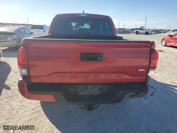 2018 Toyota Tacoma SR5 with VIN 3TMAZ5CN5JM077380, listed as a Copart auction lot 46511185 with NaN miles and Salvage Title. Bid and sale history available at carsss.com. Image 6.