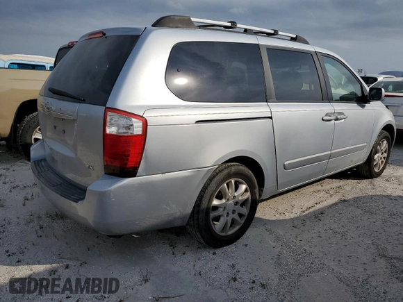 2007 Kia Sedona EX with VIN KNDMB233576179964, listed as a Copart auction lot 76402924 with 0 mi miles and Non Repairable. Bid and sale history available at carsss.com. Image 3.