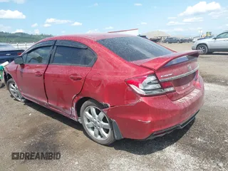 2013 Honda Civic Si with VIN 2HGFB6E58DH701335, listed as a IAAI auction lot 42497447 with 164,724 mi miles and . Bid and sale history available at DreamBid. Image 3.