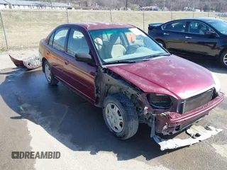 2002 Honda Civic LX with VIN 1HGES16532L017354, listed as a IAAI auction lot 41762516 with 239,122 mi miles and . Bid and sale history available at carsss.com. Image 1.