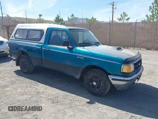 1994 Ford Ranger Splash with VIN 1FTCR10A5RPA45781, listed as a IAAI auction lot 42087365 with 8,369 mi miles. Bid and sale history available at carsss.com. Image 1.