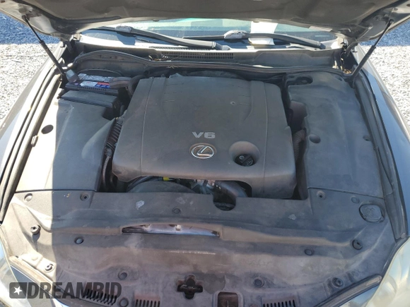 2008 Lexus IS with VIN JTHBK262082069891, listed as a Copart auction lot 48618745 with 184,840 mi miles and Clean Title. Bid and sale history available at carsss.com. Image 11.